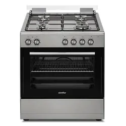 Cuisinière à Gaz SIMFER F6035-SGEI 4 Feux 60cm - Inox