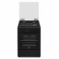 Cuisinière à Gaz SIMFER F6405-SGGTB 4 Feux 60cm - Noir