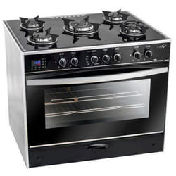 Cuisinière à Gaz UNIONAIRE GAS-C6090GS-AC 90 cm 5 Feux - Noir
