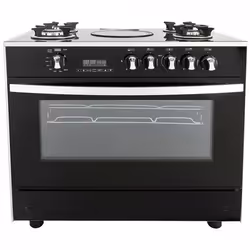 Cuisinière Smart UNIONAIRE - Type de Cuisinière: à gaz - Nombre de Feux: 5 Feux - Largeur: 90 cm - Grille en fonte - Éclairag ...
