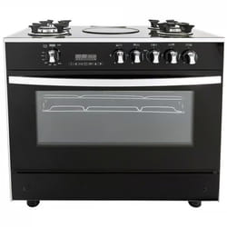 Cuisinière à Gaz UNIONAIRE Smart 5 Feux - Noir