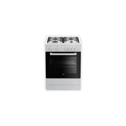 Cuisinière BEKO FSGT62110GW 60cm 4 feux - Blanc