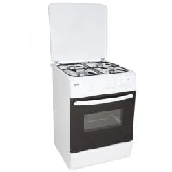 Cuisinière Klass 4 feux 50*60cm - Blanc (CUIS.TG5640BB)