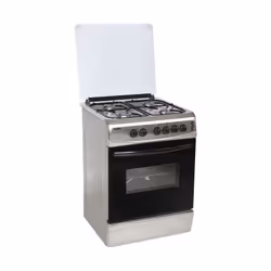 Cuisinière KLASS - Nombre de brûleurs: 4 Feux - Allumage électrique avec bouton - Une grille +un plateau émaillé - Tourne Bro ...