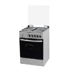 Cuisinière KUMTEL 60-GG40 60cm 4 Feux - Silver