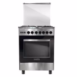 Cuisinière MAXWELL MAX-CFB60GIS 4 Feux 60cm - Inox