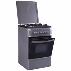 Cuisinière MontBlanc REX 5055 - 4 Feux - Type gaz LPG G30-30 MBAR - Plateau de cuisson - Grille - Pieds réglables  - Couvercl ...