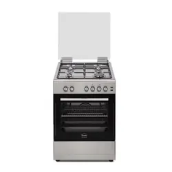 CUISINIERE SIMFER 4 FEUX INOX 60CM / F6405-SGGTI