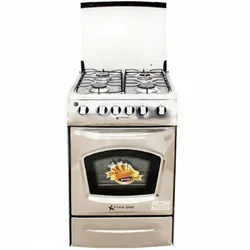 Cuisinière STARONE 50GG40 4 Feux 50cm - Inox