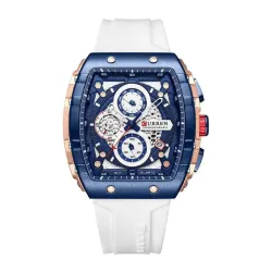 CURREN - Montre Homme Curren 8442 - Bleu