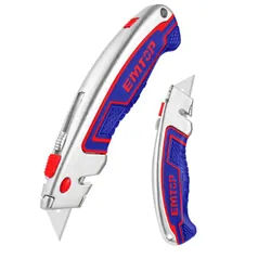 Cutter Emtop ESNKT6128 Avec 6 Lames Silver