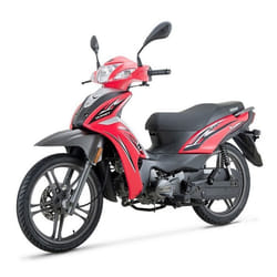 Cyclomoteur ZIMOTA TARGET 124 cc - Rouge Courail