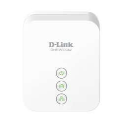 D-Link DHP-W220AV Adaptateur réseau CPL 200 Mbit/s Ethernet/LAN Wifi Blanc