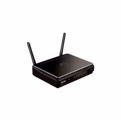 D-Link DIR-615 routeur sans fil Fast Ethernet Noir, Blanc