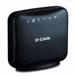 D-Link DWR-111, Wi-Fi 4 (802.11n), Monobande (2,4 GHz), Ethernet/LAN, Noir, Routeur