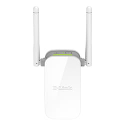 D-Link N300 Répéteur réseau Gris, Blanc 10, 100 Mbit/s