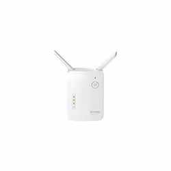 D-Link N300 Wi-Fi Range Extender Blanc