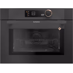 De Dietrich DKE7335A, Intégré, Micro-onde simple, 40 L, Rotatif, Noir, Vers le bas