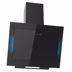 Hotte décorative JOKER - Design 90 CM - 3 -5 vitesses - Puissance moteur 130-275w - Sortie moteur 120/150mm - Matériel extéri ...
