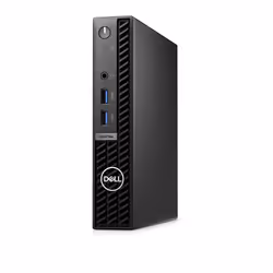 DELL OptiPlex 7010 Intel® Core™ i3 i3-13100T 8 Go 256 Go SSD Windows 11 Pro MFF Mini PC Noir