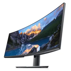 DELL U4919DW écran plat de PC 49" 5120 x 1440 pixels UltraWide Dual Quad HD LED Noir, Argent