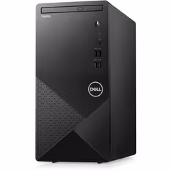DELL Vostro 3910 i3-12100 Midi Tower Intel® Core™ i3 4 Go 1000 Go HDD Windows 10 Pro PC Noir (N3557_M2CVDT3910EMEA01)