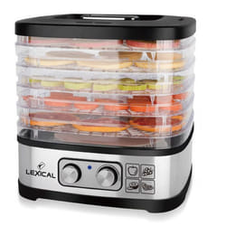 Déshydrateur Alimentaire Électrique LEXICAL LFD-3801 240W - Noir