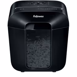 Destructeur de Documents Fellowes LX-25 / Coupe Croisée / Noir