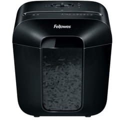 Destructeur de Documents Fellowes LX-25 / Coupe Croisée / Noir