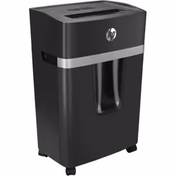 Destructeur de documents HP PRO SHRED 18CC - Nombre de feuilles: 18 - Type de coupe: Coupe de particules / Coupe transversale ...
