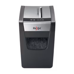 Destructeur REXEL MOMENTUM X312 SHREDDER - Destruction: 12 feuilles (80 g/m²) - Corbeille extractible: 23 litres - Coupe croi ...