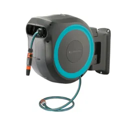 Dévidoir Automatique Mural GARDENA RollUp M/L 25M