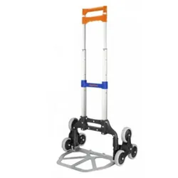 Diable Pliable WADFOW WWB6A06 Monte-Escaliers 6 Roues 60 kg