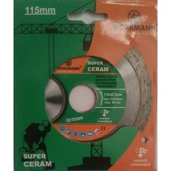 Disque Diamant Cearmique 115*22,2 Workmann