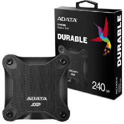Disque Dur Externe ADATA SD600Q 240Go SSD USB 3.2 Noir