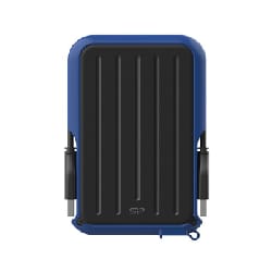 Disque Dur Externe Anti Choc/WaterProof SILICON POWER A66 2To USB 3.2 - Bleu