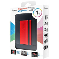 Disque dur externe Apacer1 To USB 3.1 anti choc