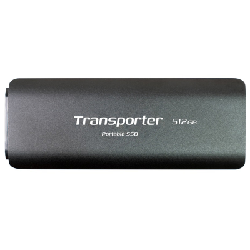 Disque Dur Externe SSD Rapide 512Go Type-C Noir - Patriot Transporter