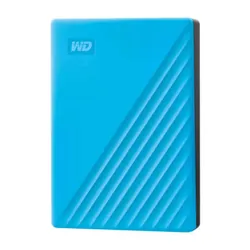 Disque Dur Externe WESTERN DIGITAL 2.5" My Passport 6 To - Bleu