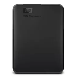 Disque Dur Externe WESTERN DIGITAL WD Elements Portable 5To USB 3.2 - Noir