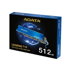 DISQUE DUR INTERNE ADATA LEGEND 710 512 GO SSD PCIE GEN3 X4 M.2 2280