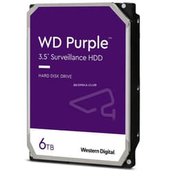 Disque Dur Interne De Surveillance 3.5" Western Digital 6 To (WD62PURX)