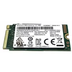Disque Dur Interne Lenovo 256 Go SSD NVM.2 (AM620-M.2)