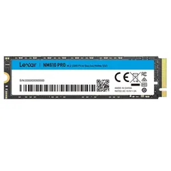 Disque Dur Interne LEXAR NM610PRO 1To SSD M.2 NVMe