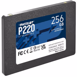 Disque Dur Interne Patriot SSD P220 - Capacité 256 Go - Type de disque: SSD - Format de Disque: 2.5 " - Interface SATA III -  ...