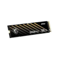 Disque Dur Interne SSD MSI Spatium M461 NVMe M.2 500Go Rapide Stockage