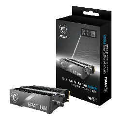 Disque Dur Interne SSD MSI SPATIUM M570 PRO PCIe 5.0 NVMe M.2 FROZR / 2 To
