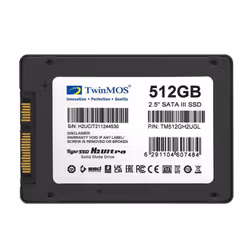 Disque Dur SSD TwinMOS H2 Ultra - Capacité Disque Dur : 512Go - Type Disque Dur : SSD - Format de Disque : 2.5 Pouces - Inter ...
