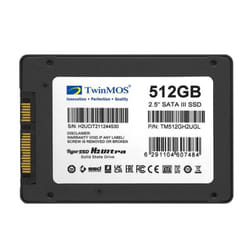 Disque Dur Interne SSD Twinmos 2,5" SATA III 512GB TM512GH2UGL