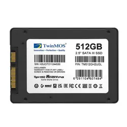 Disque Dur Interne SSD Twinmos 2,5" SATA III 512 GB TM512GH2UGL